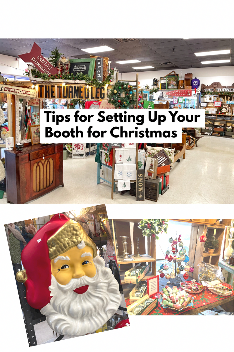 Setting Up Your Booth for the Holidays – The Turned Leg