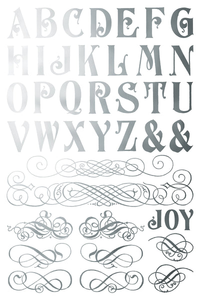 Figgy & Flourish 8" x 12"| IOD Foil Transfer