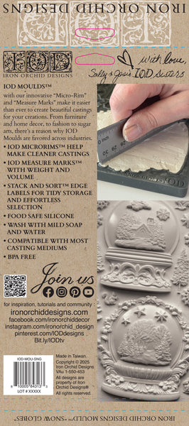 Snow Globes 6" x 10" | IOD Mould