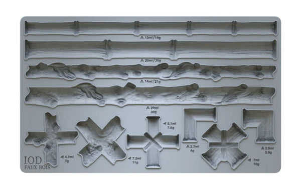Iron Orchid Designs Faux Bois | IOD Mould