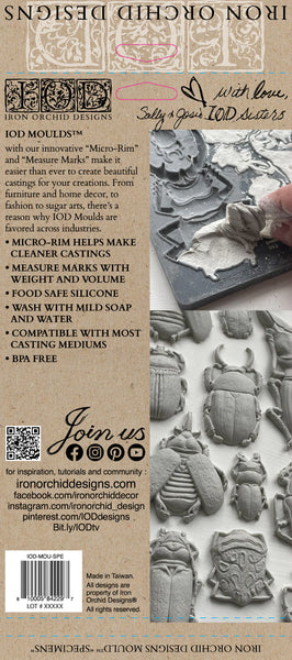 Iron Orchid Designs Specimens| IOD Mould
