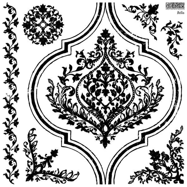 Iron Orchid Designs Bella | IOD Decor Stamp