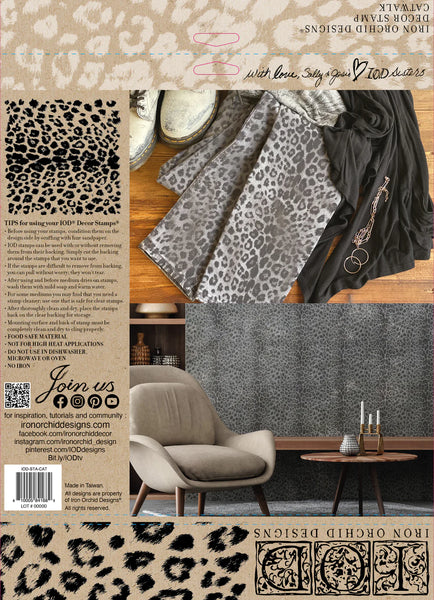 Iron Orchid Designs Catwalk| IOD Decor Stamp