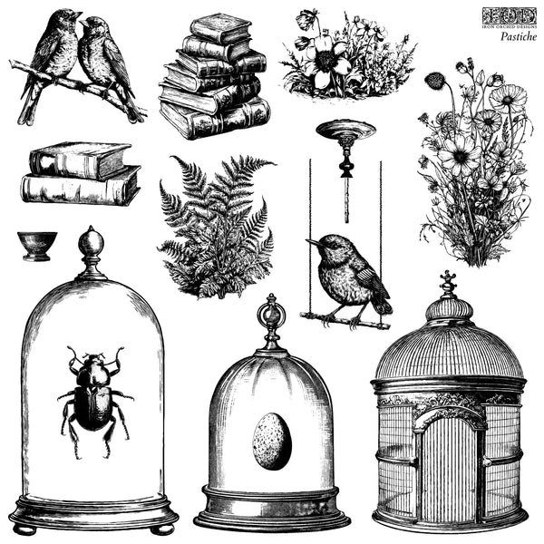 Iron Orchid Designs Pastiche | IOD Decor Stamp
