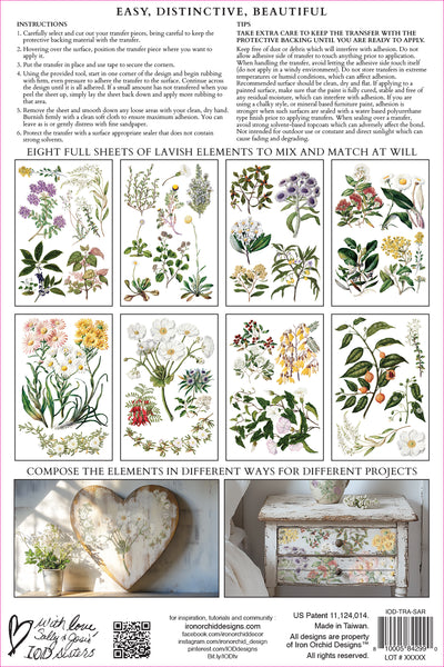 Iron Orchid Designs Sarah Featon's Botanticals