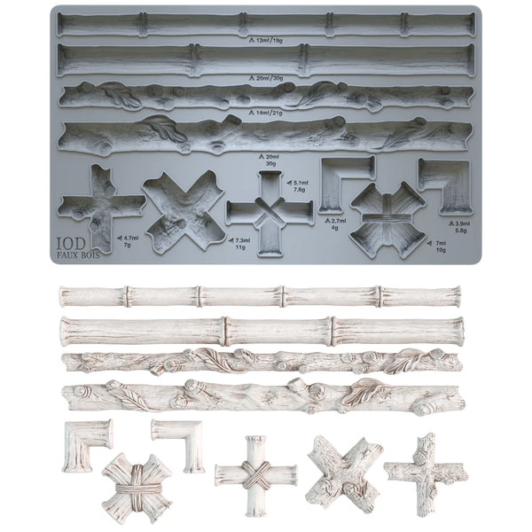 Faux Bois | IOD Mould