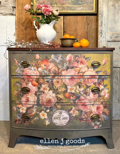 Iron Orchid Designs Joie Des Roses | IOD Transfer