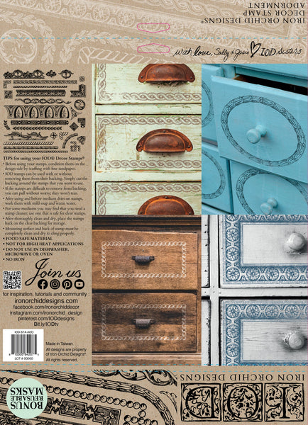 Iron Orchid Designs Adornment | IOD Decor Stamp