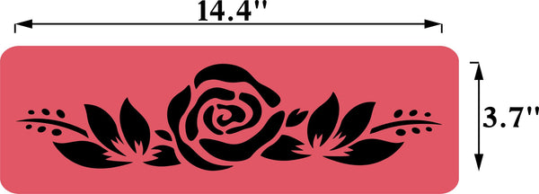 Long Flower Set JRV Stencils
