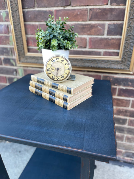 Hand-Painted Vintage End Table