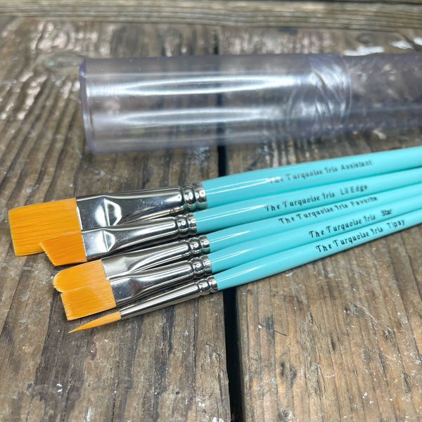 Magic Pack Brush Set from The Turquoise Iris Collection Paint Pixie