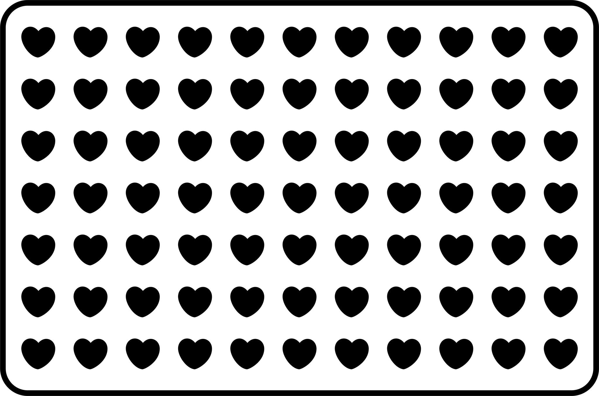 Hearts JRV Stencils -DISCONTINUED