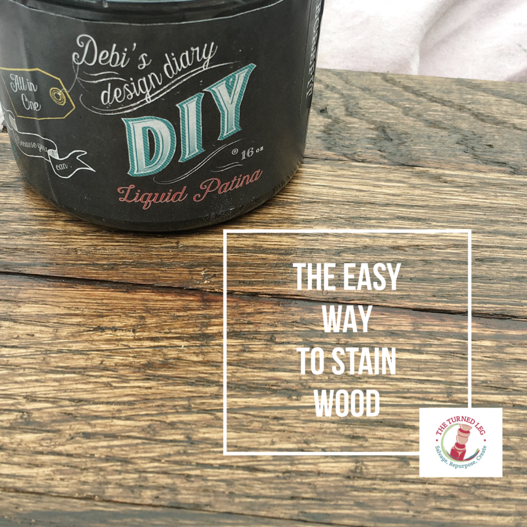 The Easy Way to Stain Wood