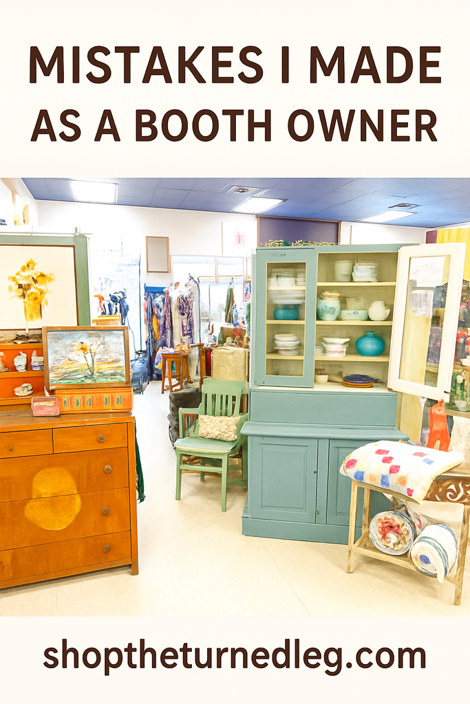 Mistakes I’ve Made as a Vintage Booth Owner (and What I’ve Learned)