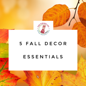 5 Fall Decor Essentials