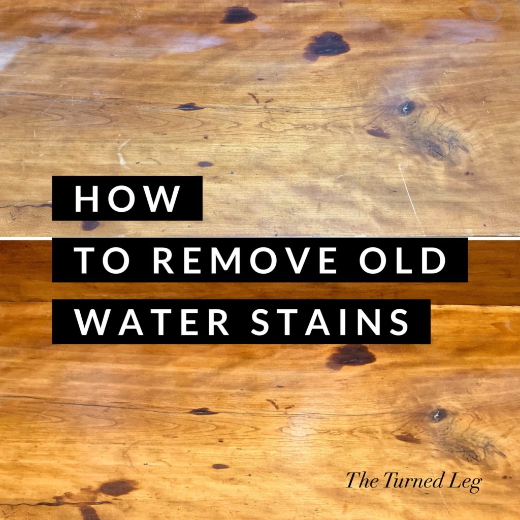How to Remove Old Water Stains