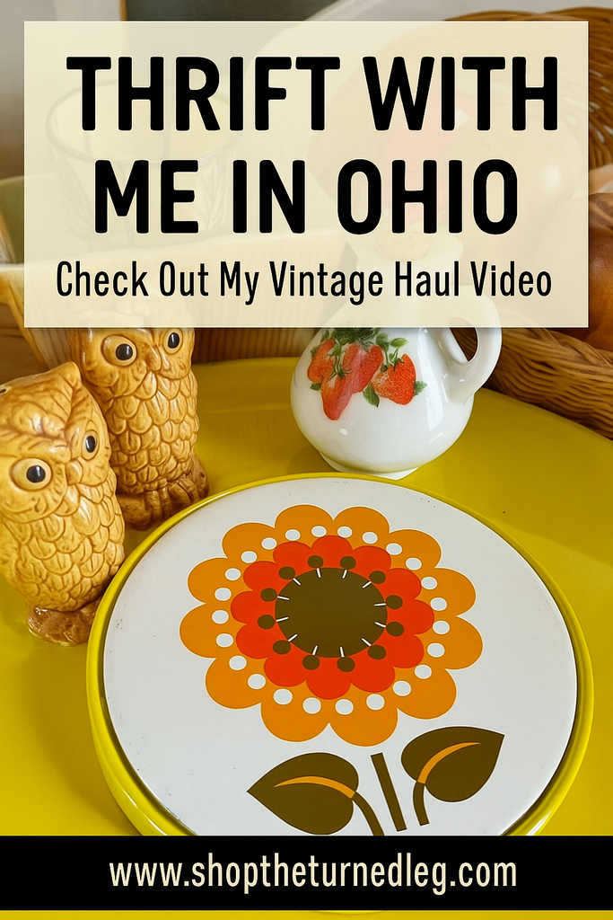 Ohio Thrift Haul: Vintage Treasures Found on My Road Trip