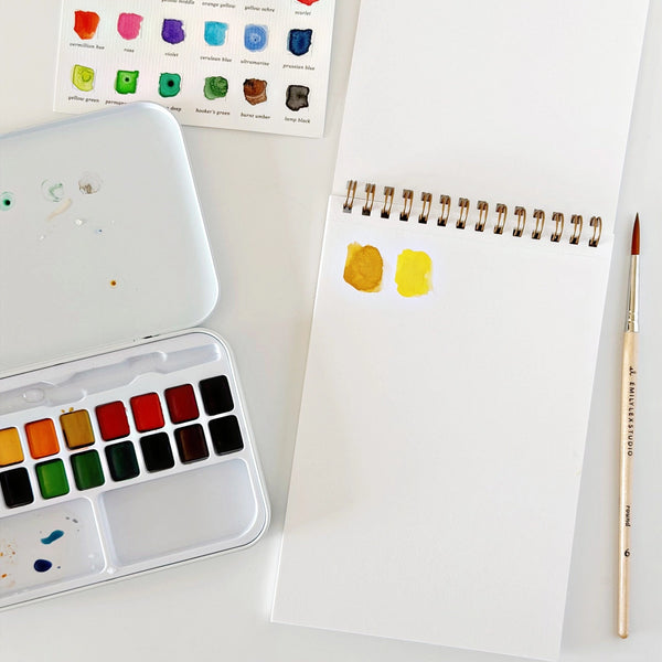 Spiral Watercolor Paper Pad, by Emily Lex Studio