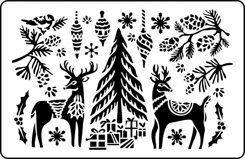 Christmas / Winter Stencils