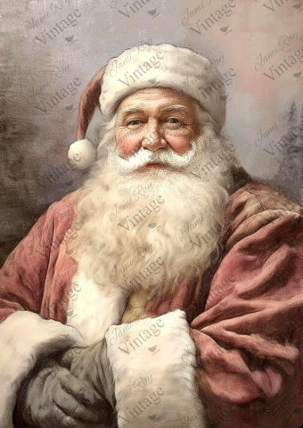 Jolly Santa | JRV Rice Paper | A4