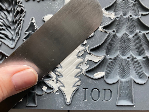 Boughs of Holly IOD Mould
