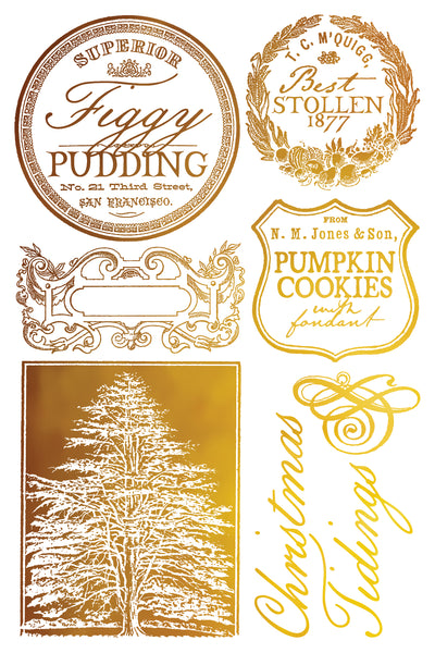 Figgy & Flourish 8" x 12"| IOD Foil Transfer