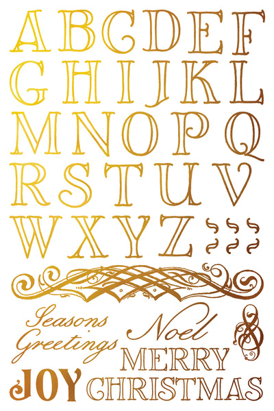 Figgy & Flourish 8" x 12"| IOD Foil Transfer