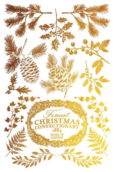Figgy & Flourish 8" x 12"| IOD Foil Transfer