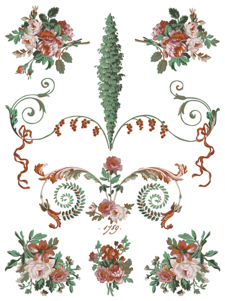 La Folie 12" x 16"| IOD Paint Inlay