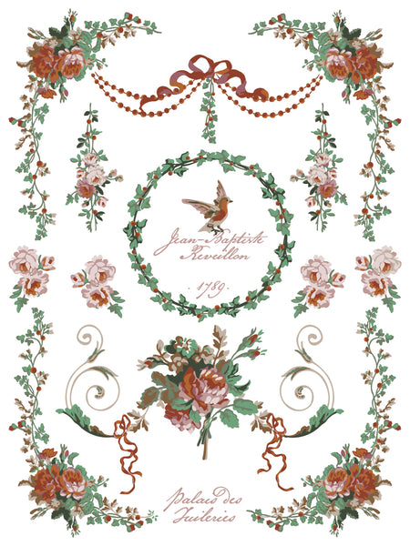 La Folie 12" x 16"| IOD Paint Inlay