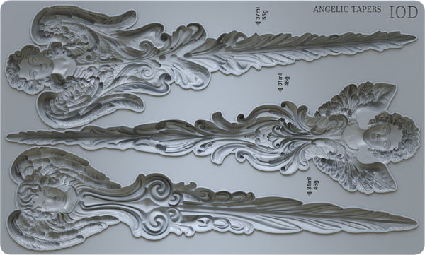 Iron Orchid Designs Angelic Tapers | IOD Mould