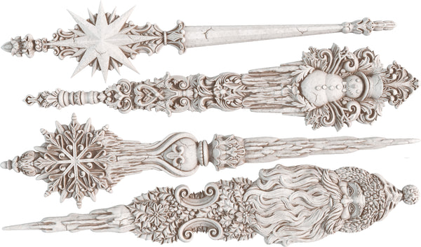 Iron Orchid Designs Christmas Tapers | IOD Mould