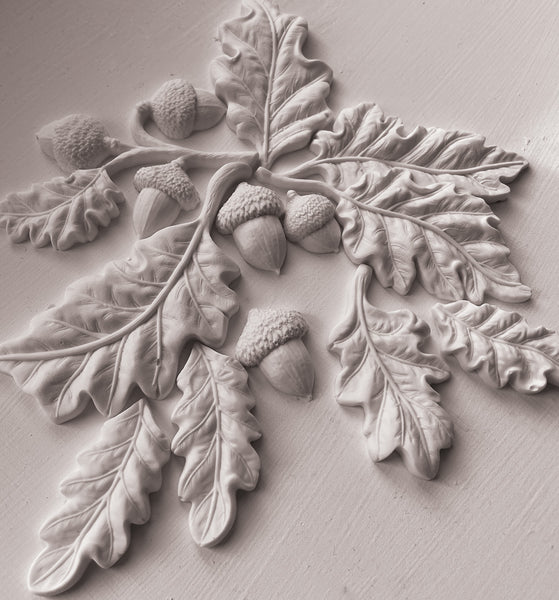 Iron Orchid Designs Oak Leaves & Acorns| IOD Mould