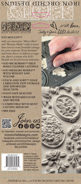 Victoriana 6" x 10" | IOD Mould