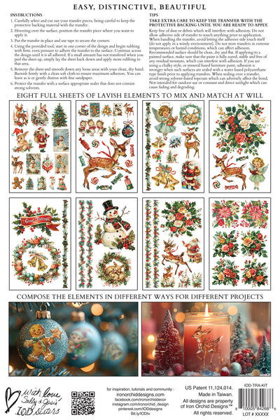 Iron Orchid Designs Kitschy Christmas | IOD Transfer