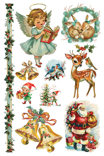 Iron Orchid Designs Kitschy Christmas | IOD Transfer