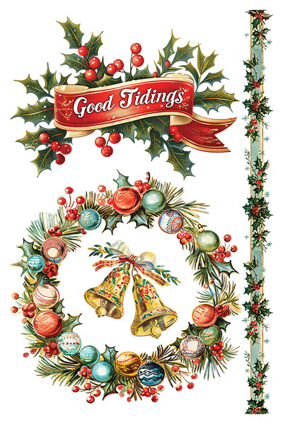 Iron Orchid Designs Kitschy Christmas | IOD Transfer