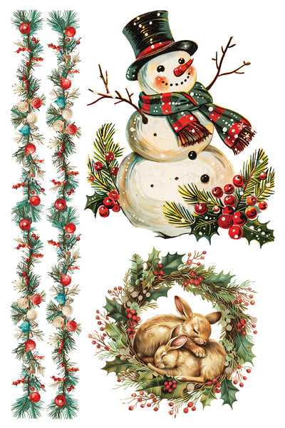 Iron Orchid Designs Kitschy Christmas | IOD Transfer