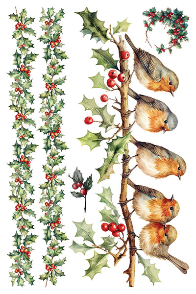 Iron Orchid Designs Yuletide | IOD Transfer