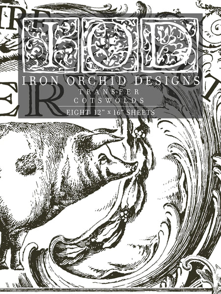 Iron Orchid Designs Cotswolds | IOD Transfer
