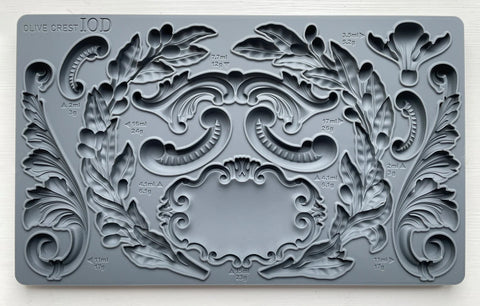 Iron Orchid Designs Olive Crest| IOD Mould