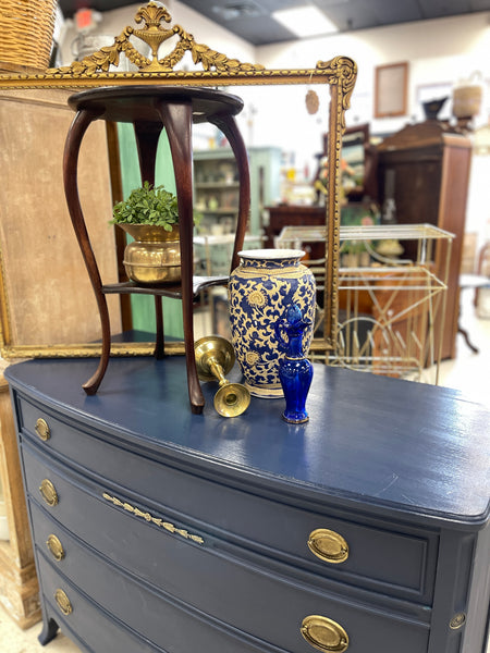 Navy Vintage Dresser