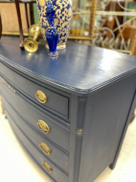 Navy Vintage Dresser