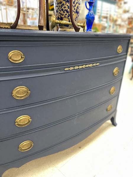 Navy Vintage Dresser