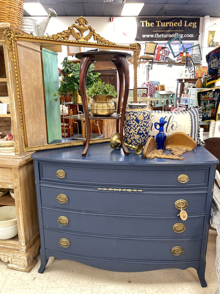 Navy Vintage Dresser