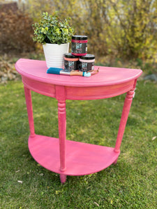 Pink End Table