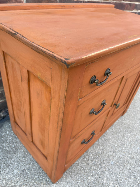 Hand-Painted Vintage Wash Stand