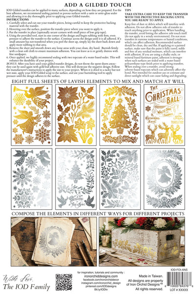 Angels SIng 8" x 12"| IOD Foil Transfer