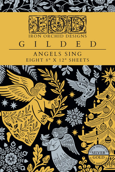 Angels SIng 8" x 12"| IOD Foil Transfer