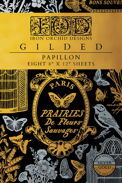 Papillon IOD Foil Transfer 8"x 12"| IOD Foil Transfer
